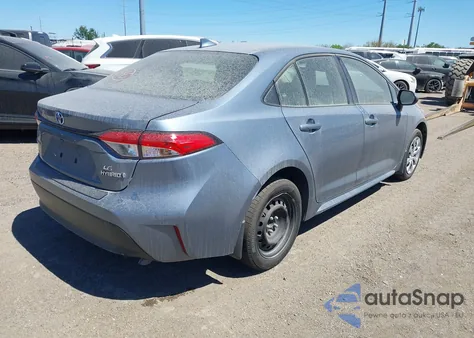 2024 Toyota Corolla Hybrid Le from USA, damaged, VIN JTDBCMFE2R3038741